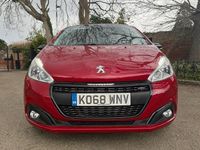 Used Peugeot 208 GT-line 110 HP (80 kW) 2019 Red Hatchback