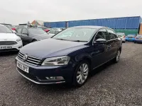 Begagnad VW Passat Highline 140 HK (102 kW) 2013 Blå Sedan
