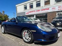 Used Porsche 986 Boxster 260 HP (191 kW) 2003 Blue Cabriolet