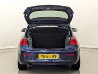 Used BMW 116 Sport Line 2016 Mediterranean blue Hatchback