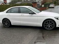 Used Mercedes C220 2017 White Sedan
