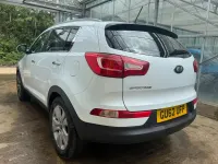 Used Kia Sportage 115 HP (84 kW) 2012 White SUV