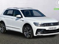 Used VW Tiguan R-line 150 HP (110 kW) 2020 White SUV