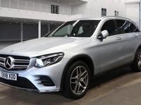 Used Mercedes GLC220 AMG line 170 HP (125 kW) 2018 Silver SUV