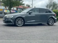 Used Audi A3 Sportback Black Edition 150 HP (110 kW) 2018 Grey Hatchback