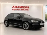 Used Audi A3 Black Edition 116 HP (85 kW) 2019 Black Sedan