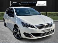 Used Peugeot 308 GT-line 130 HP (95 kW) 2017 White Hatchback