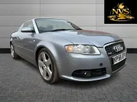 Used Audi A4 Cabriolet S-Line 2006 Silver Cabriolet