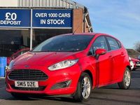 Used Ford Fiesta Zetec 75 HP (55 kW) 2015 Red Hatchback