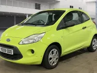 Used Ford Ka Studio 69 HP (50 kW) 2009 Green Hatchback