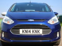 Used Ford B-MAX Zetec 100 HP (73 kW) 2014 Blue MPV