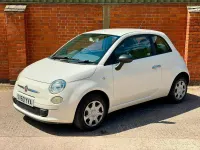 Used Fiat 500 Pop 69 HP (50 kW) 2010 White Hatchback