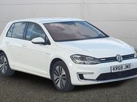 Used VW e-Golf 99 kW (135 HP) 2018 White Hatchback