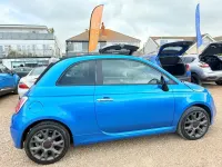 Used Fiat 500 S 2014 Blue Cabriolet