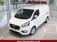 Begagnad Ford Transit Custom Limited 2021 Vit Van