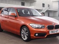 Used BMW 116 Sport Line 2015 Orange Hatchback