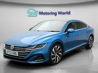 Used VW Arteon R-line 218 HP (160 kW) 2023 Blue Hatchback