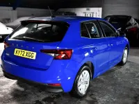 Used Skoda Fabia Comfort 95 HP (69 kW) 2022 Blue Hatchback