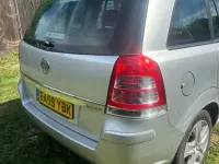 Used Vauxhall Zafira 115 HP (84 kW) 2009 Silver MPV