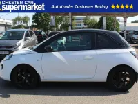 Used Vauxhall Adam S 70 HP (51 kW) 2016 White Hatchback
