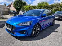 Used Ford Focus ST-Line X 155 HP (114 kW) 2020 Blue Hatchback