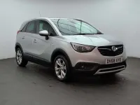 Used Vauxhall Crossland X S 110 HP (80 kW) 2019 Silver SUV