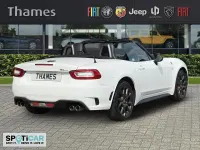 Used Abarth 124 Spider 168 HP (123 kW) 2017 White Cabriolet