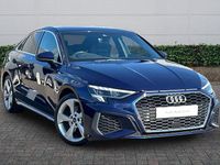 Used Audi A3 S-Line 110 HP (80 kW) 2021 Blue Sedan