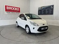 Used Ford Ka 69 HP (50 kW) 2013 White Hatchback