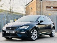 Used Seat Leon FR 125 HP (91 kW) 2018 Black Hatchback