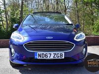 Used Ford Fiesta Titanium 2018 Blue Hatchback