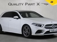 Used Mercedes A200 AMG line 163 HP (119 kW) 2020 White Hatchback