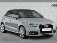 Used Audi A1 S-Line 123 HP (90 kW) 2018 Grey Hatchback
