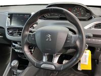 Used Peugeot 208 GT-line 109 HP (80 kW) 2018 Blue Hatchback