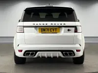 Used Land Rover Range Rover Sport SVR 575 HP (422 kW) 2021 Fuji white SUV