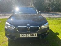 Used BMW 120 Sport Line 2016 Black Hatchback
