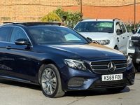 Usado Mercedes E400 AMG line 340 HP (250 kW) 2019 Azul Sedan