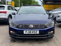 Used VW Passat R-line 2018 Blue Sedan