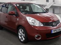 Used Nissan Note N-TEC 2012 Red Hatchback