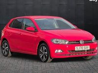 Used VW Polo Match 95 HP (69 kW) 2020 Red Hatchback