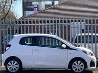 Begagnad Peugeot 108 Active 2016 Vit Halvkombi