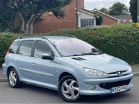 Used Peugeot 206 2004 Silver Estate