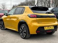 Used Peugeot e-208 GT 98 kW (134 HP) 2022 Yellow Hatchback