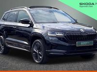 Used Skoda Karoq SportLine 150 HP (110 kW) 2022 Black SUV
