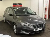 Used Ford Focus Titanium 125 HP (91 kW) 2015 Grey Hatchback