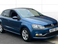Used VW Polo Edition 90 HP (66 kW) 2017 Blue Hatchback