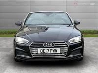 Used Audi A5 Cabriolet S-Line 252 HP (185 kW) 2017 Black Cabriolet
