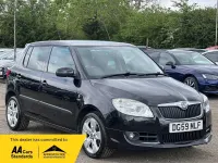 Used Skoda Fabia Sport 2009 Black Hatchback