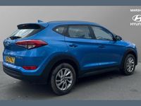 Used Hyundai Tucson SE 129 HP (94 kW) 2017 Blue SUV