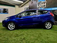 Used Ford Fiesta Zetec 2016 Blue Hatchback